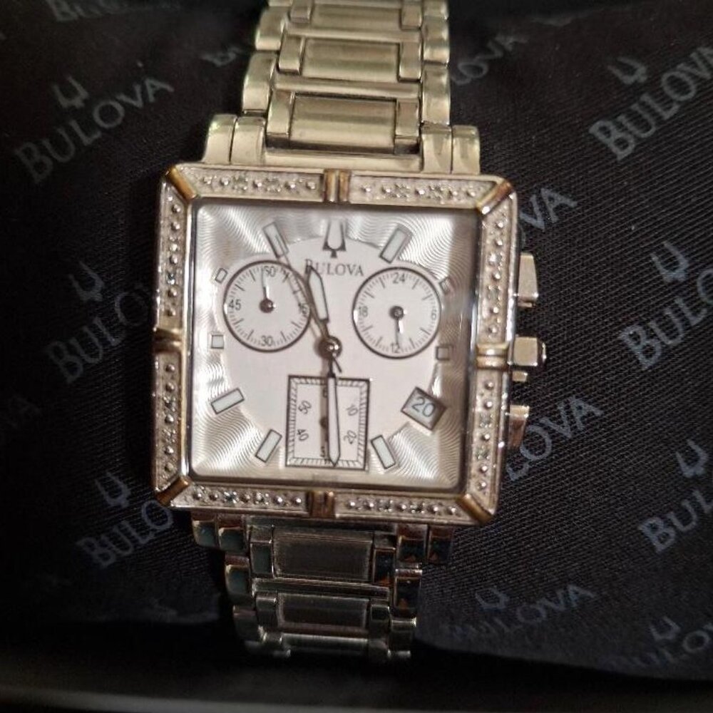 Bulova 96R000 Wrist Watch for Women very similar to the Michele Brand Watch